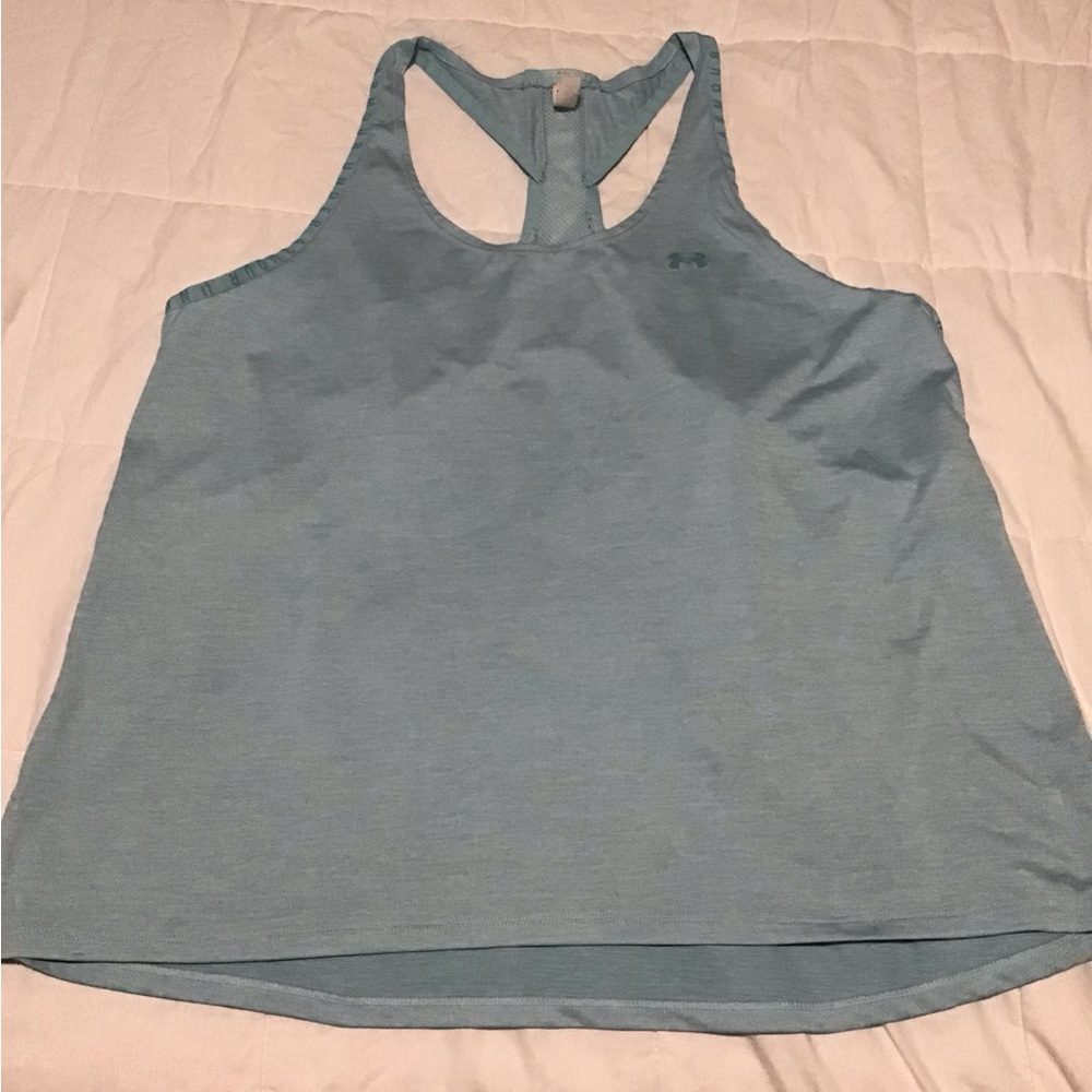 Under Armour Blue Tank Top Size XL